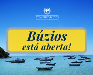 Búzios está aberta!